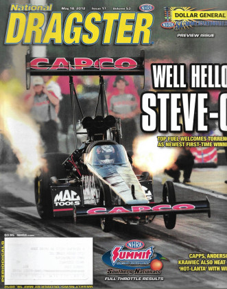 NATIONAL DRAGSTER 2012 MAY 18 -